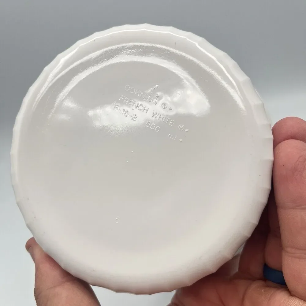 Corning Ware F-16-B French White